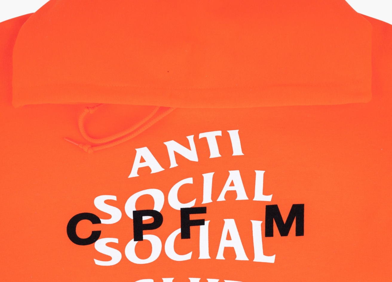 Худи Anti Social Social Club x CPFM Hoodie Orange