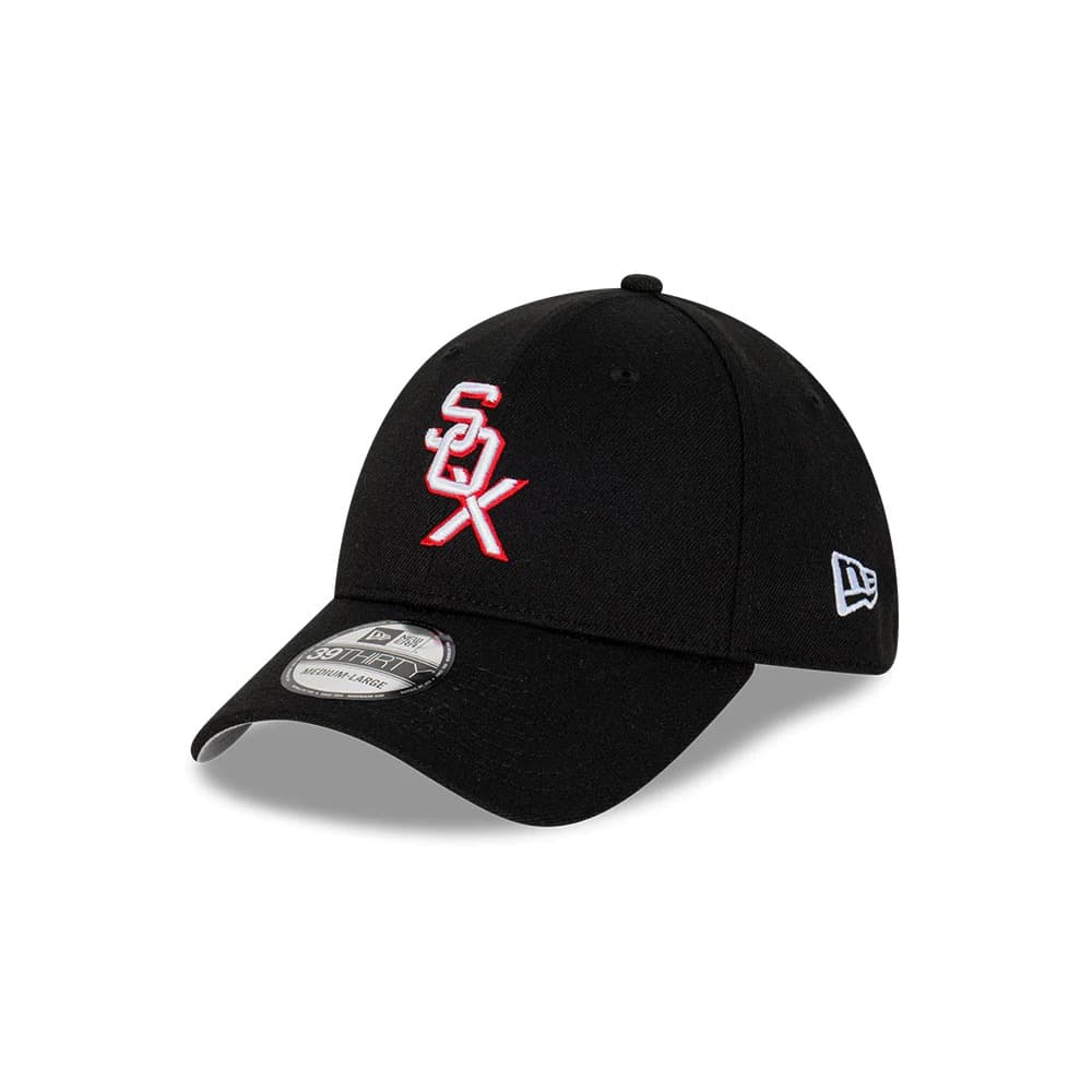 Бейсболка New Era Chicago White Sox Cooperstown 39THIRTY MLB Fitted Hat