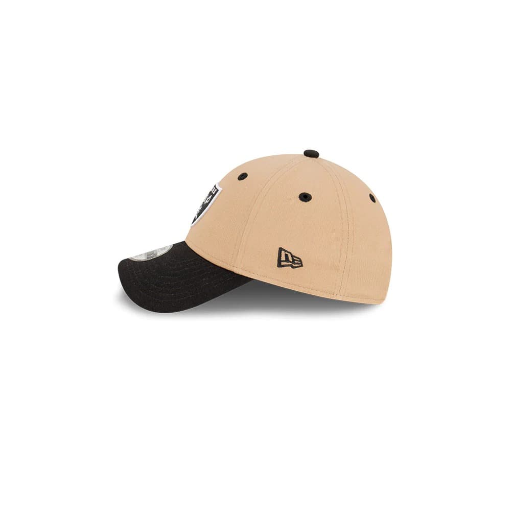 New-Era-Las-Vegas-Raiders-9FORTY-Two-Tone-Youth-NFL-Strapback-Hat-4