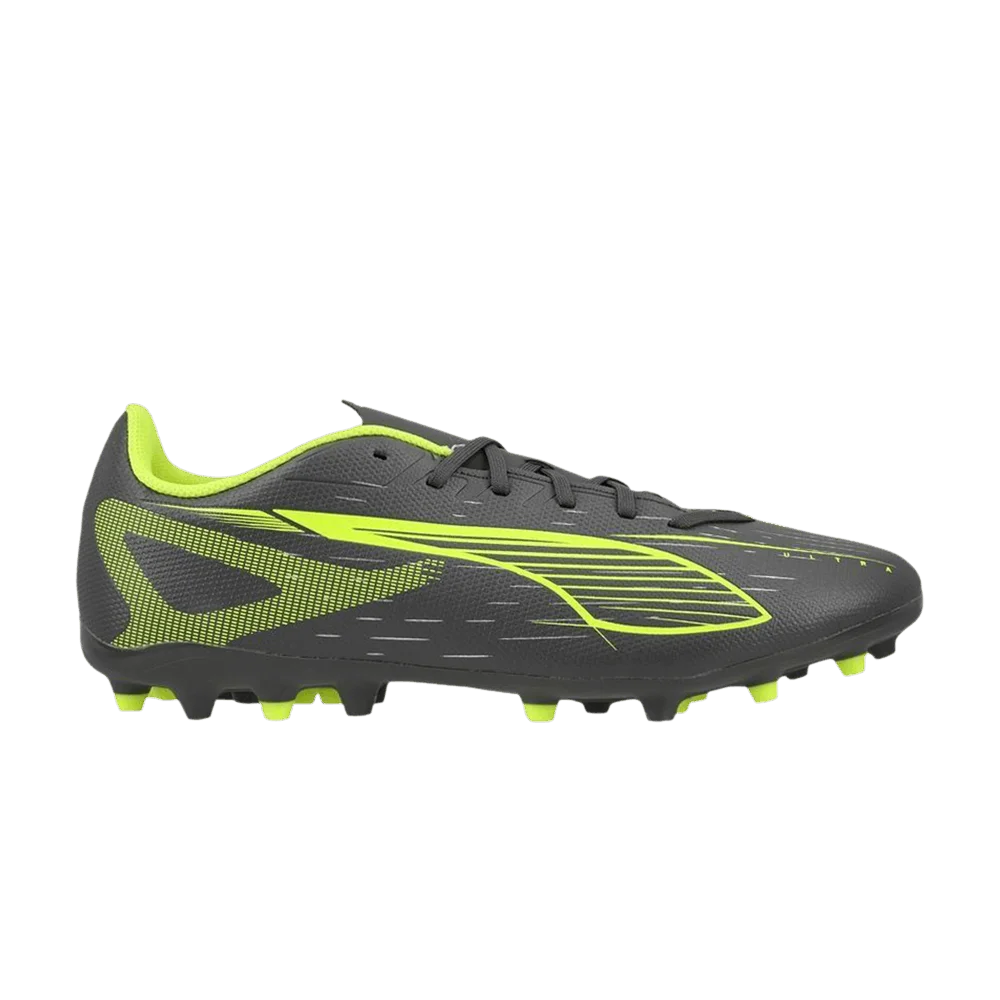 Кроссовки Puma Ultra 5 Play MG 'Silver Yellow Aged Silver'