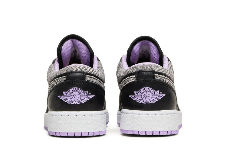 Кроссовки Air Jordan 1 Low SE GS 'Houndstooth'