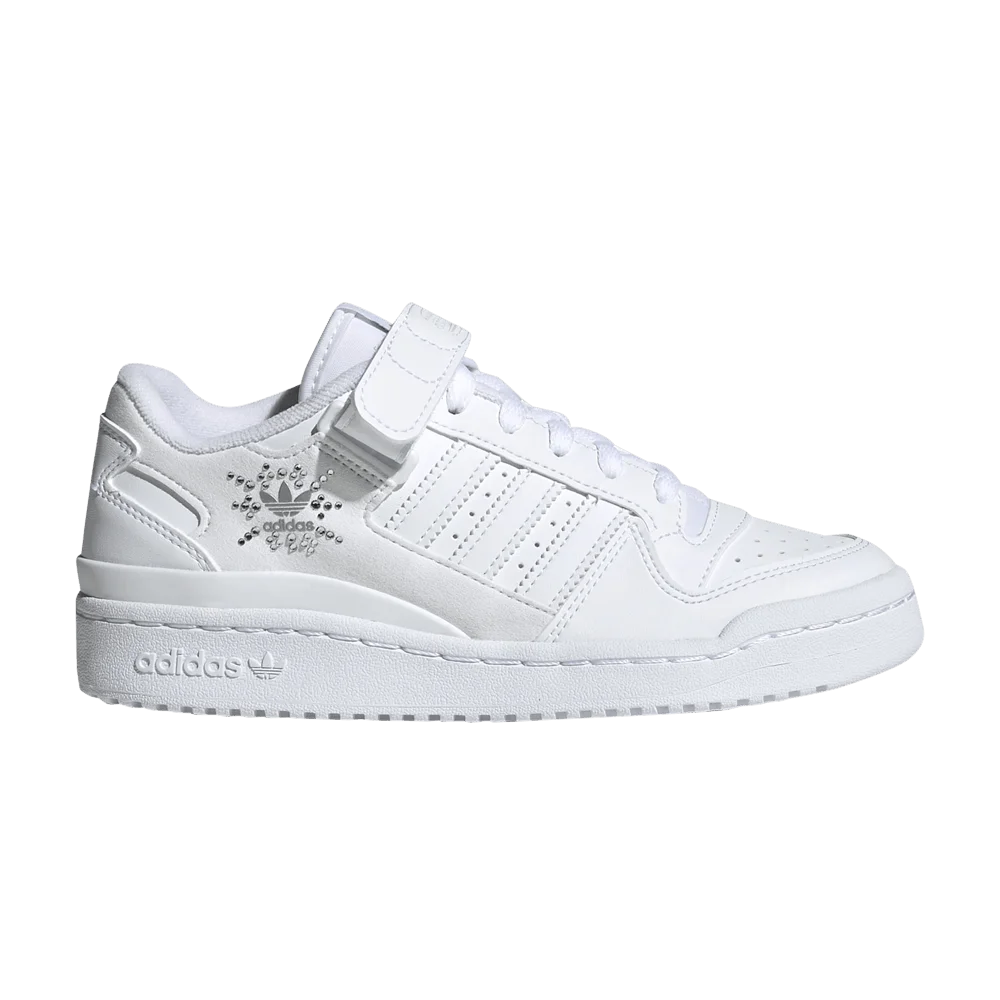 Krossovki-Adidas-Forum-Low-J-White-Glitter