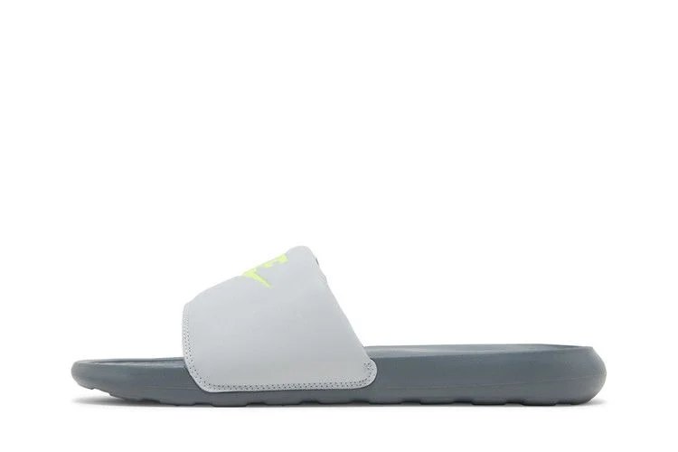 Nike Victori One Slide 'Grey Fog Volt'