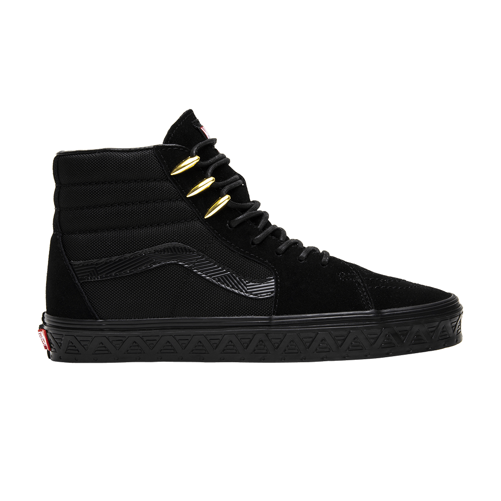 Кроссовки Vans Marvel x SK8-HI 'Black Panther'
