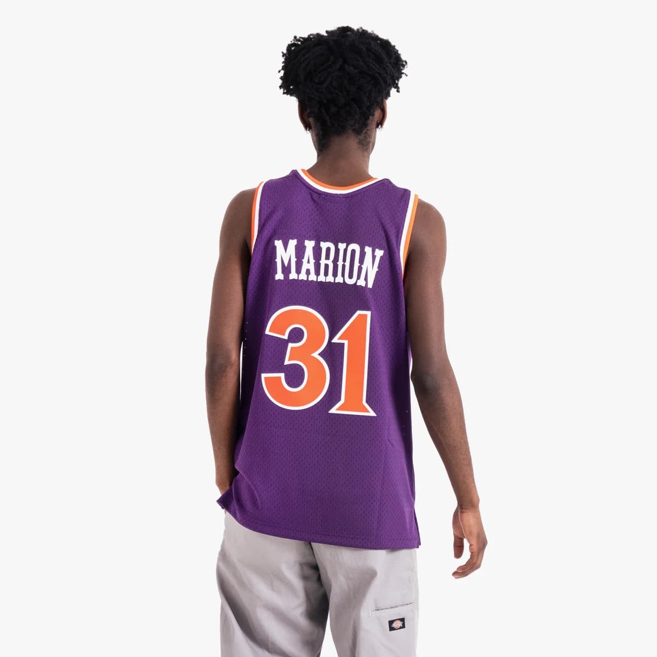Баскетбольная джерси 2005-06 Phoenix Suns Shawn Marion #31 Swingman Hardwood Classics Purple Jersey