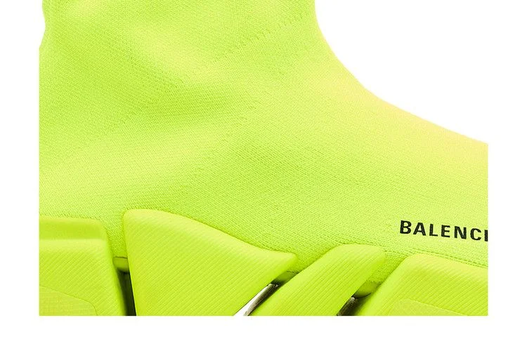 Кроссовки Balenciaga Speed 2 Trainer Knit 'Fluo Yellow'