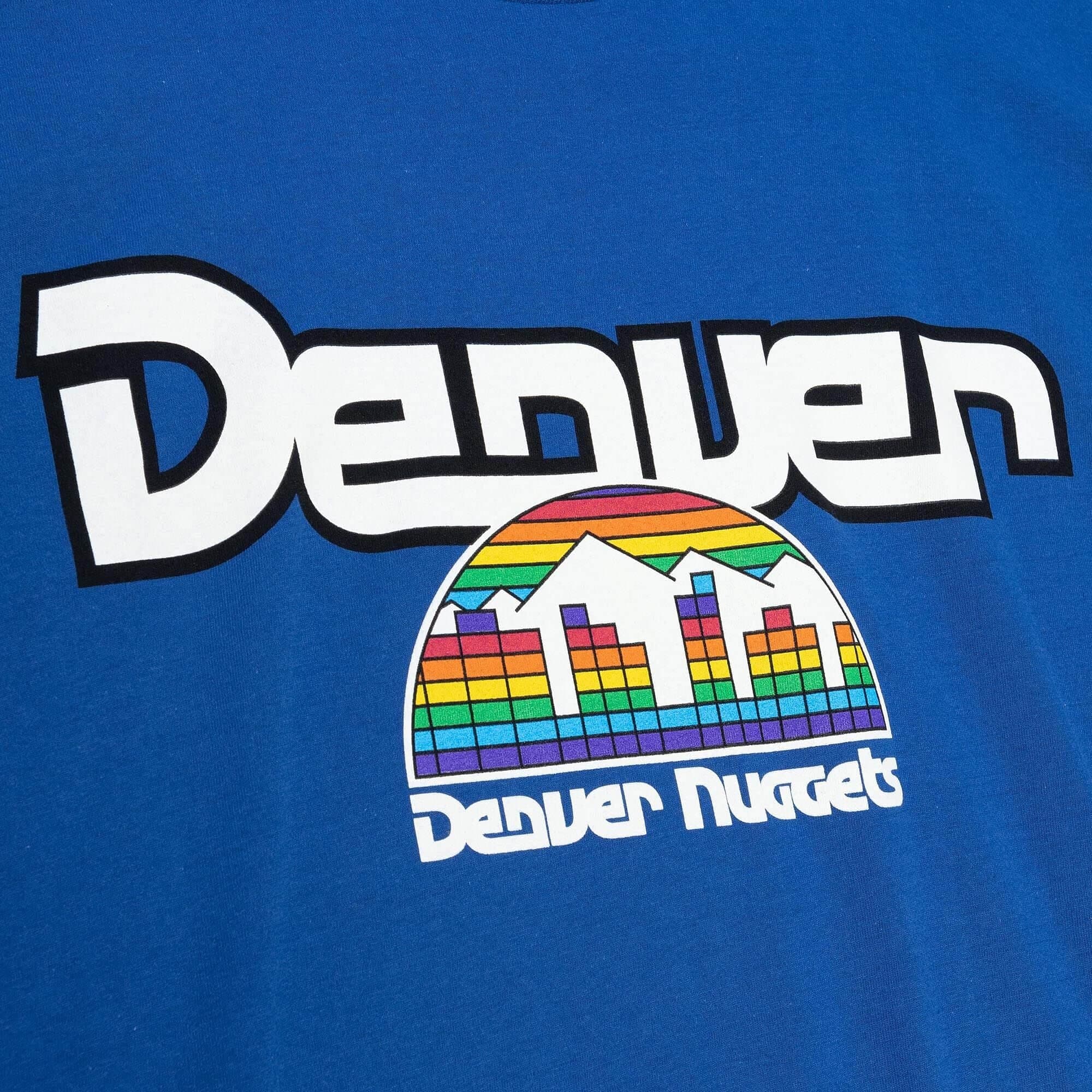 Футболка Mitchell & Ness Cream Tee Denver Nuggets T-Shirt