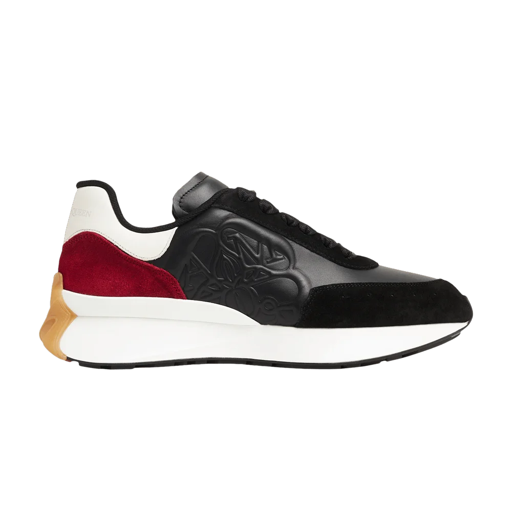 Krossovki-Alexander-McQueen-Sprint-Runner-Black-Burgundy