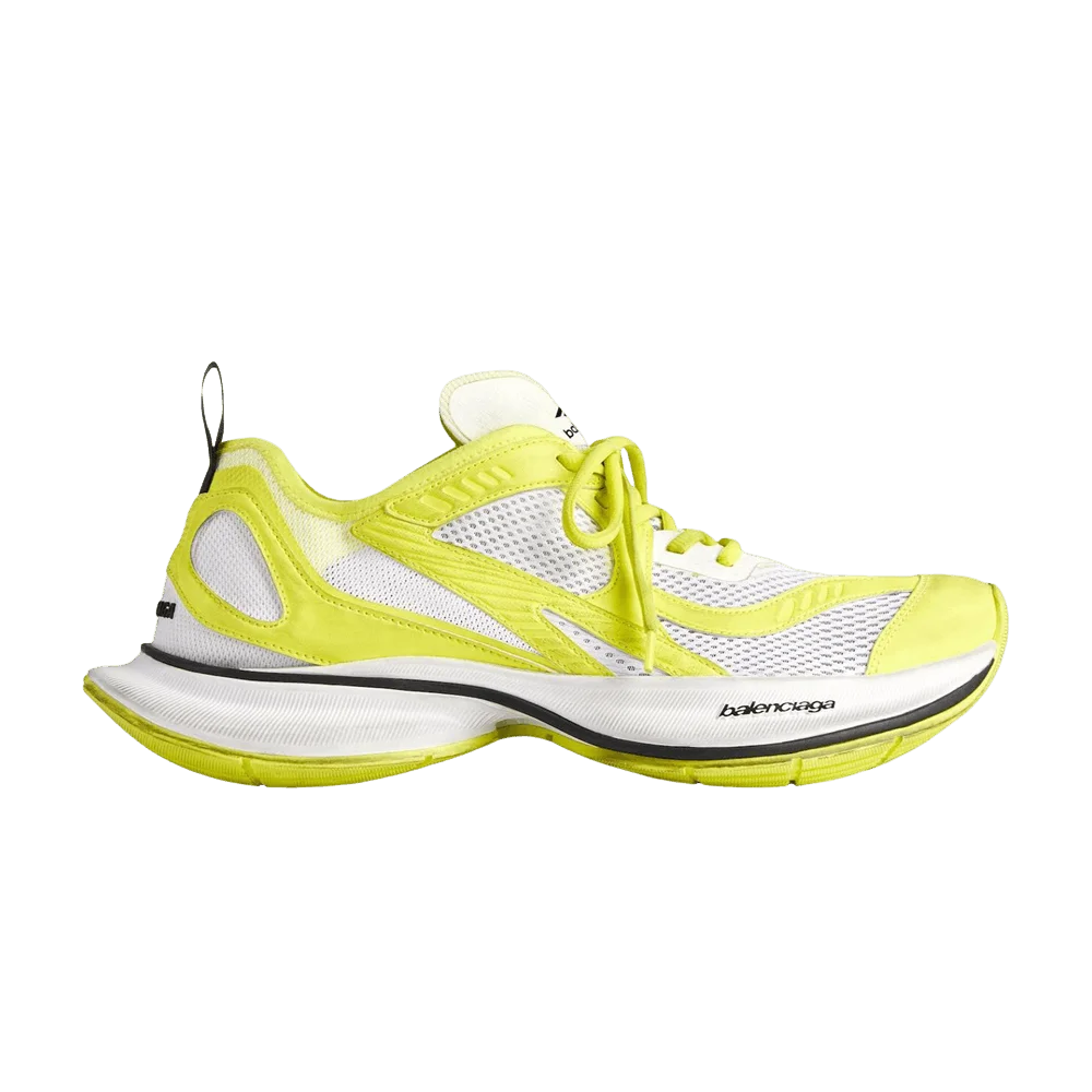 Кроссовки Balenciaga Circuit Sneaker 'Worn-Out - Neon Yellow'