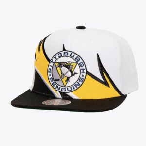 Mitchell-Ness-White-Pittsburgh-Penguins-Waverunner-Vintage-Snapback-Hat-300x300
