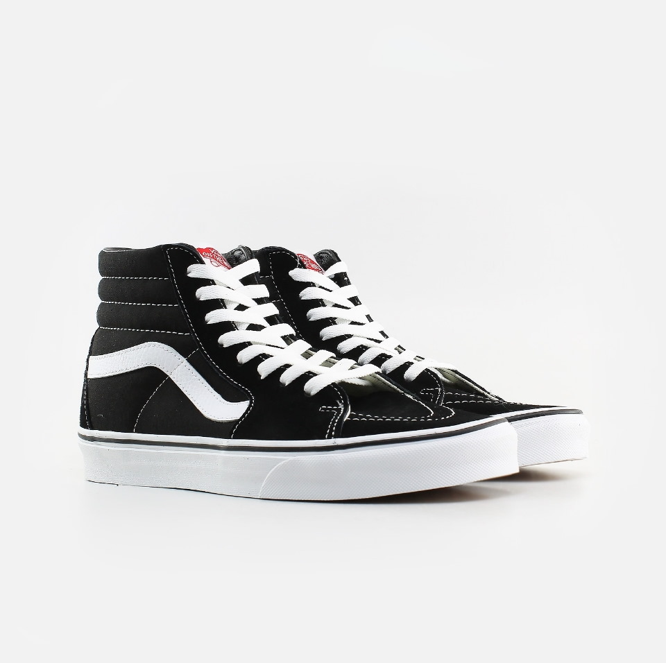 Кроссовки Vans Sk8-Hi Black White