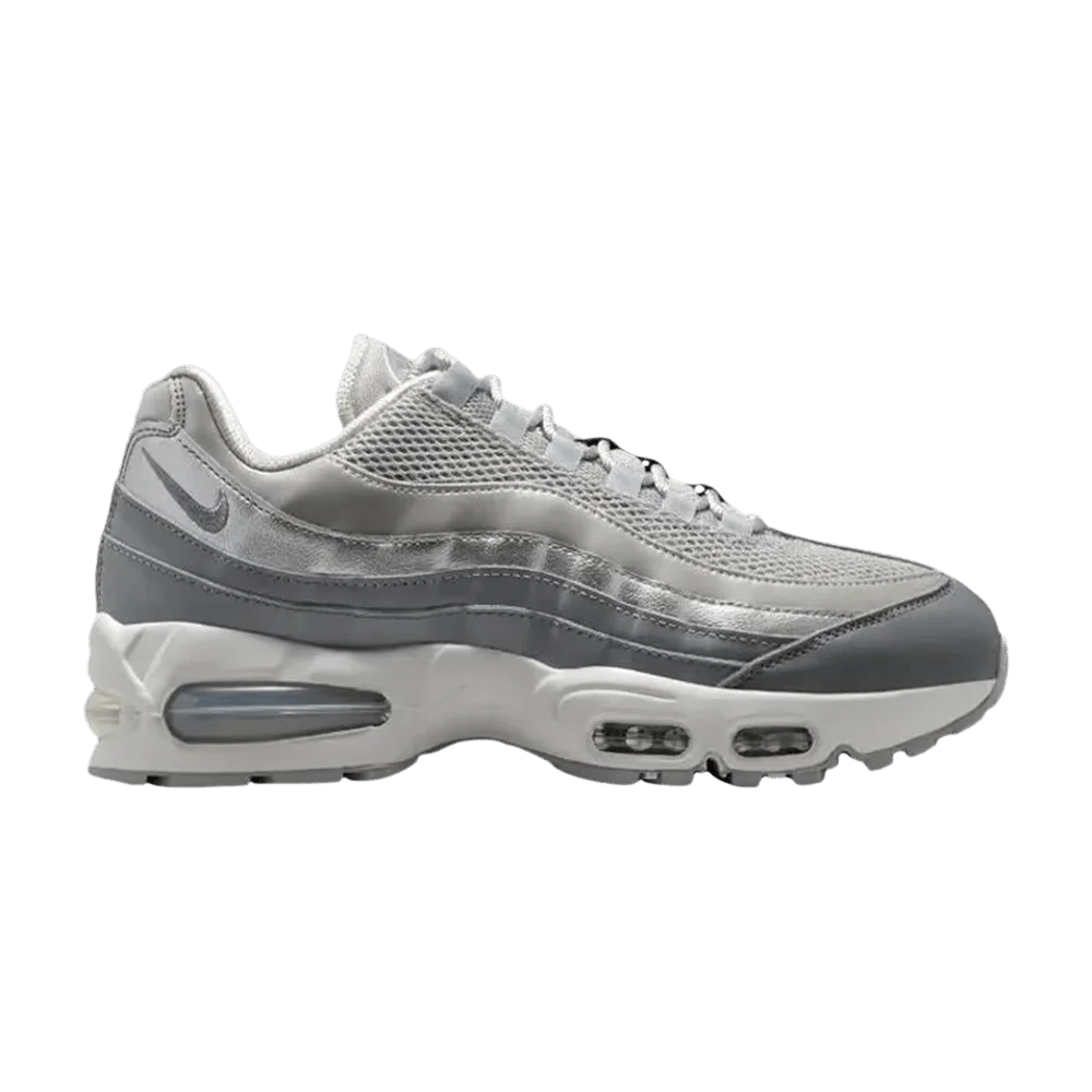 Кроссовки Wmns  Nike Air Max 95 'Big Bubble - Grey Fog Silver'