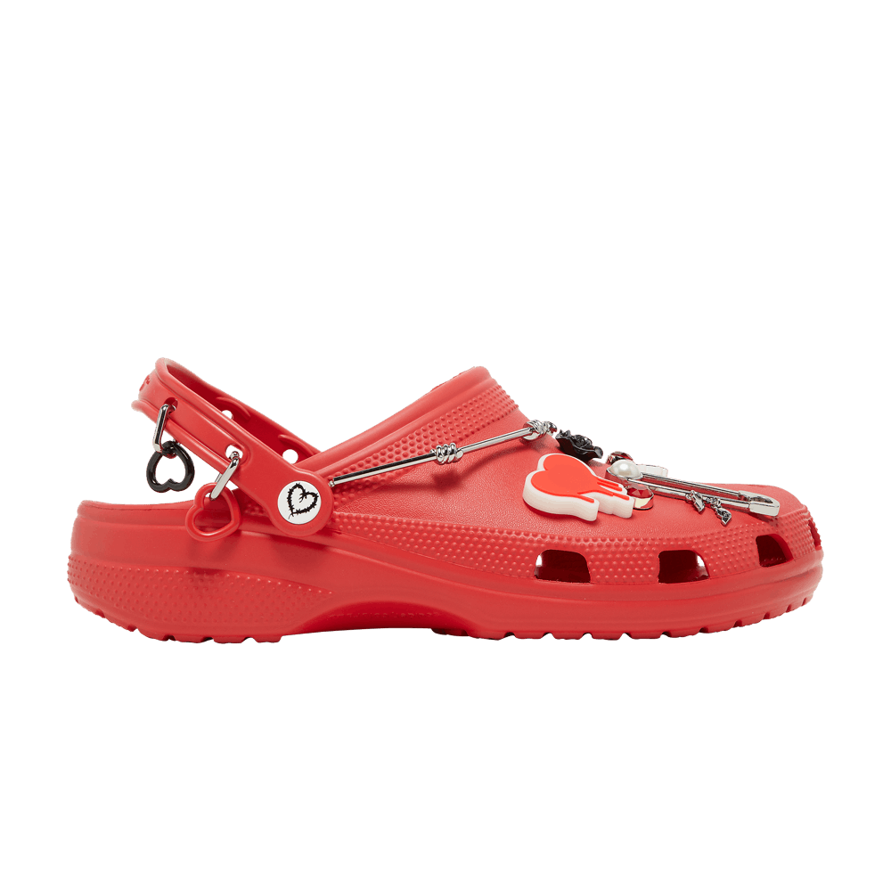 Кроссовки Crocs Karol G x Classic Clog 'Metal Hearts'