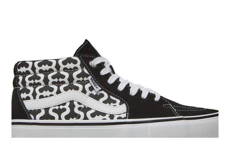 Кроссовки Vans Supreme x Grosso Mid 'Monogram S - Black'
