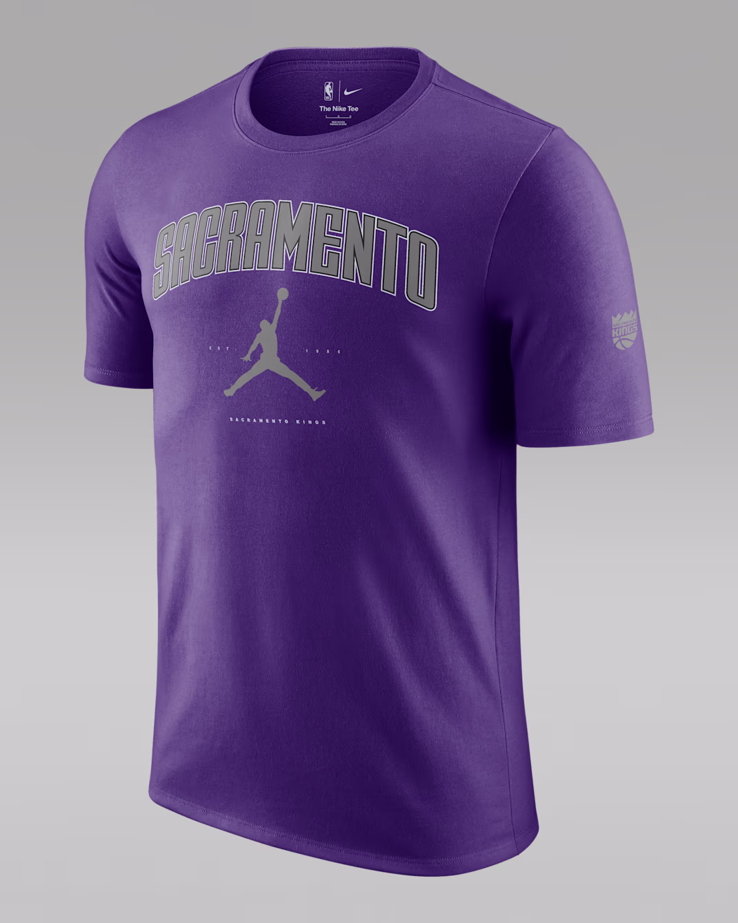 Мужская футболка Jordan NBA Sacramento Kings Essential Field Purple