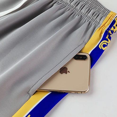 Спортивные штаны DPOY Lakers Stripe Grey Pants