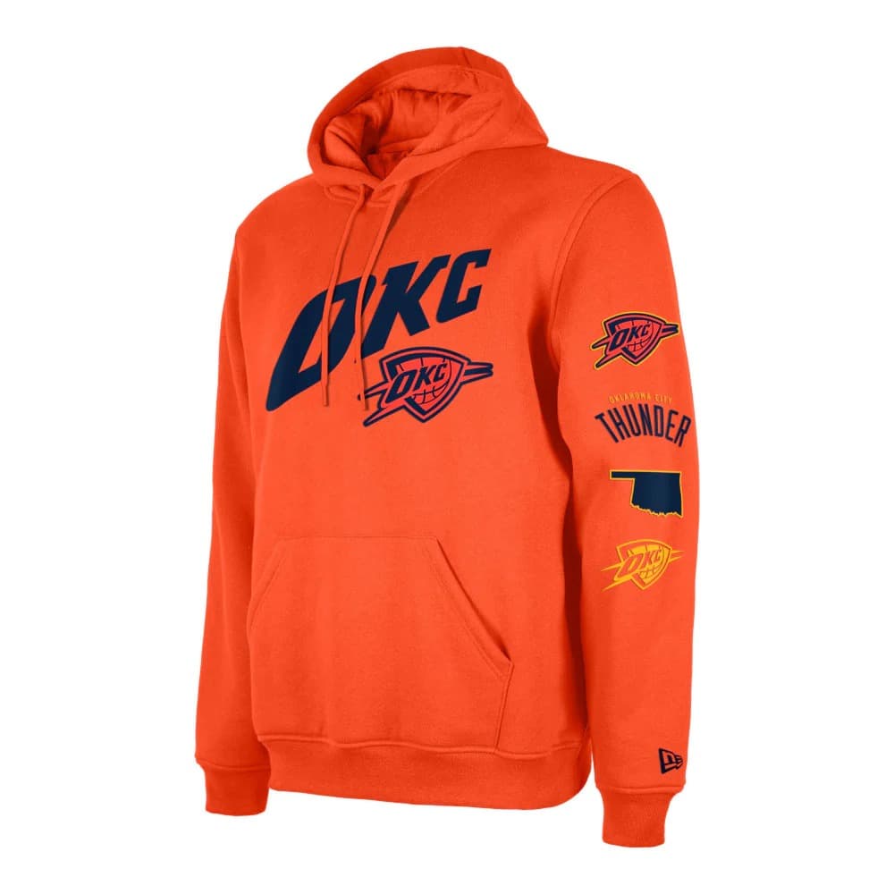 Худи New Era Oklahoma City Thunder 2024 City Edition NBA Hoodie