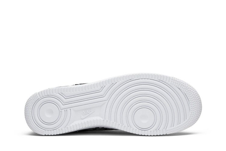Кроссовки Nike Air Force 1 Low '07 QS 'All Over Logo Black'