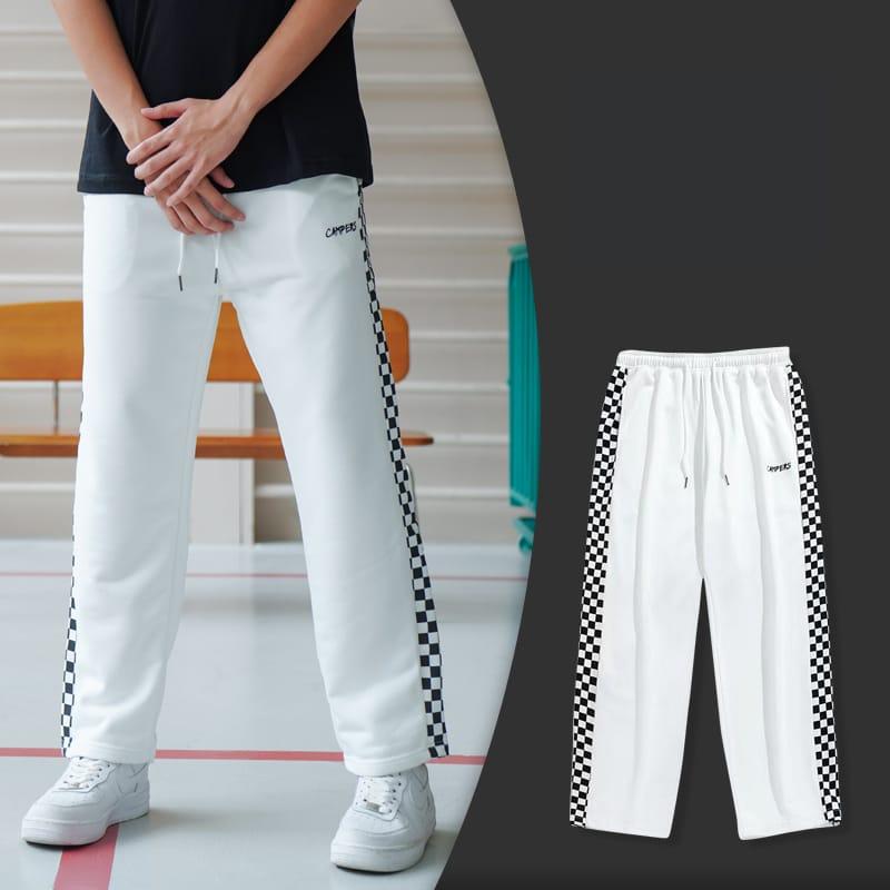 Спортивные штаны Ehot Checkers White Pants