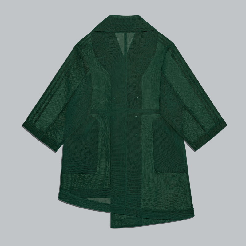 Сетчатая куртка adidas Ivy Park Mesh Jacket Dark Green