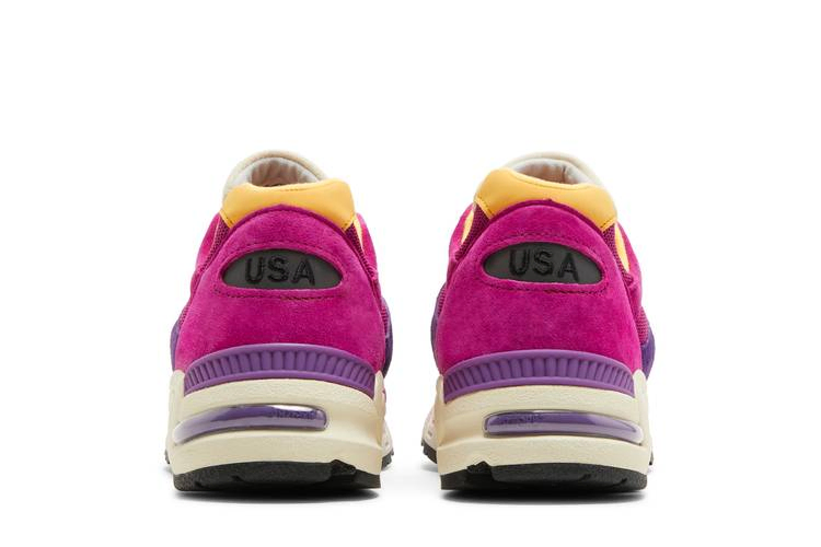 Кроссовки Teddy Santis x New Balance 990v2 Made in USA 'Purple Yellow'