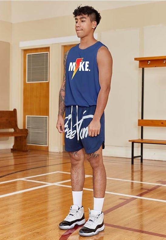 Спортивная майка Ehot Gatorade Mike Blue Top