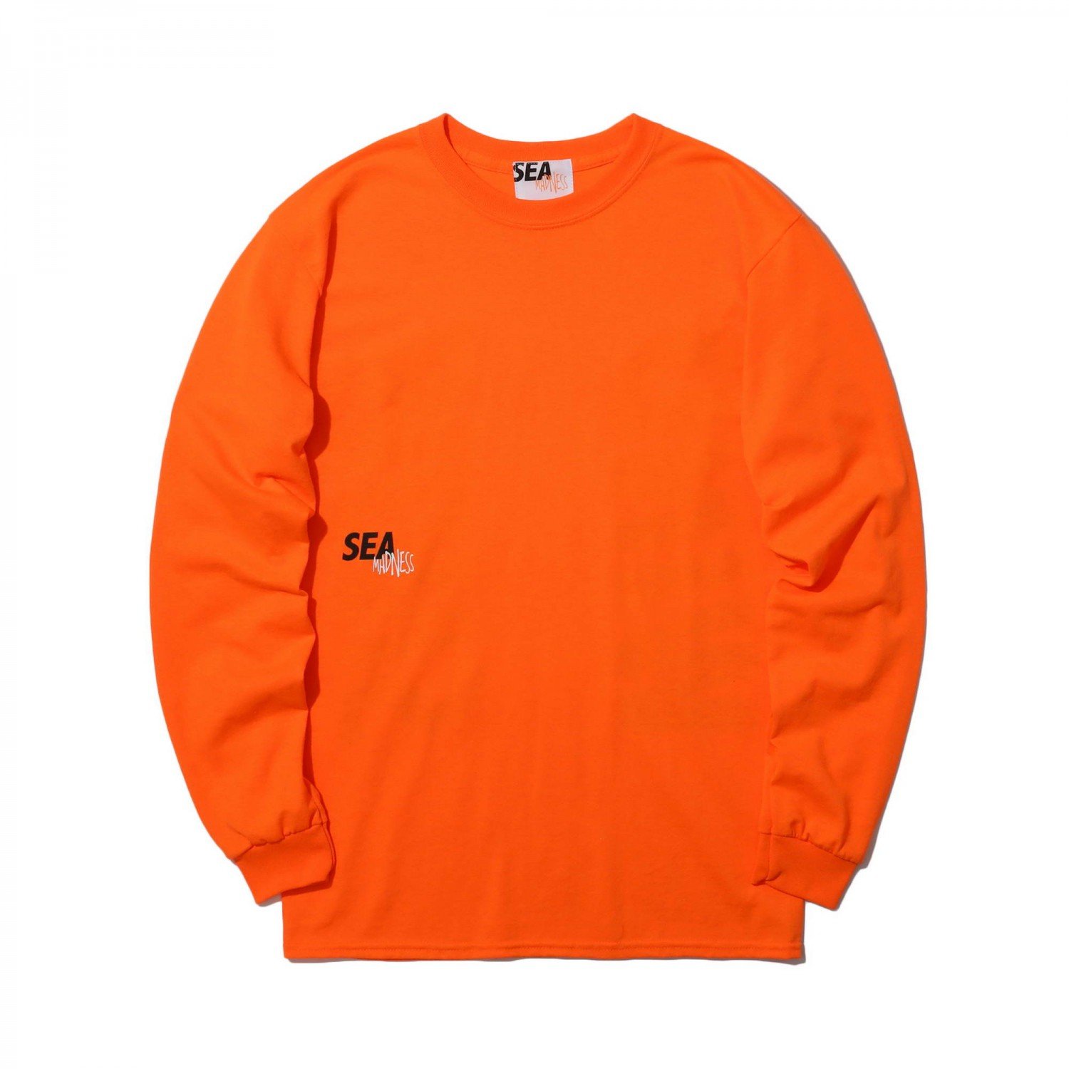 MADNESS-x-WIND-AND-SEA-LONG-SLEEVE-PRINT-TEE-Orange