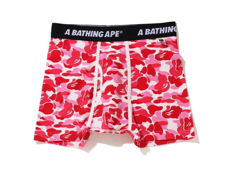Транки BAPE ABC Camo Trunk Pink