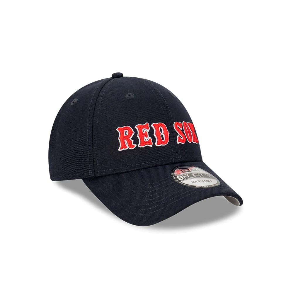 New-Era-Boston-Red-Sox-9FORTY-Black-MLB-Snapback-Hat-1