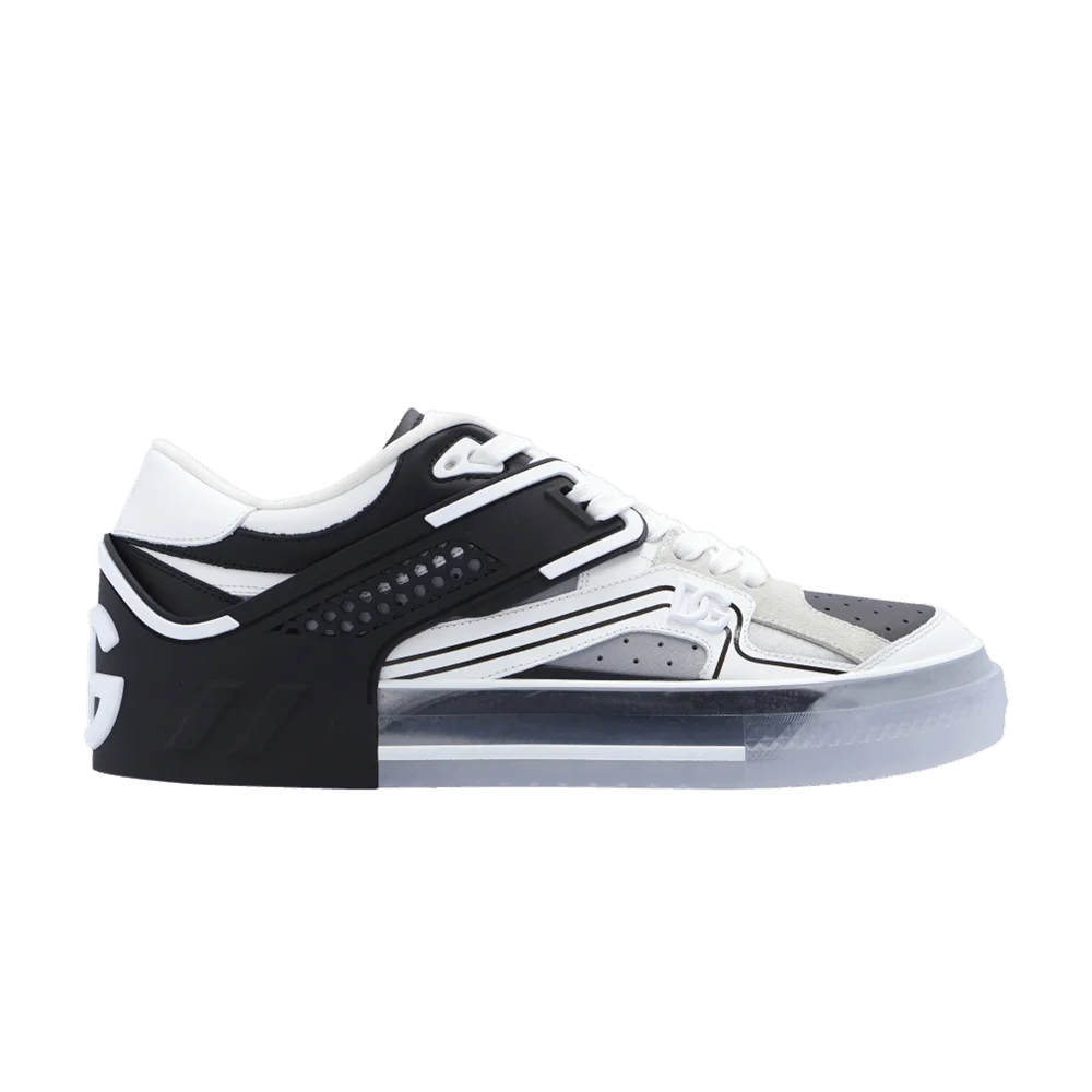 Krossovki-Dolce-Gabbana-Custom-2.Zero-Low-Black-Silver