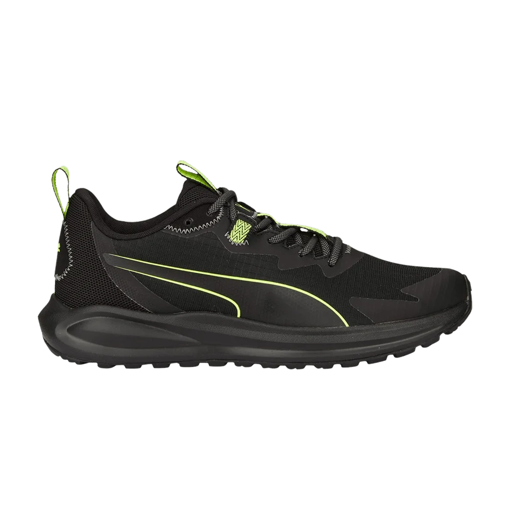 Krossovki-Puma-Twitch-Runner-Trail-Black-Lime-Squeeze