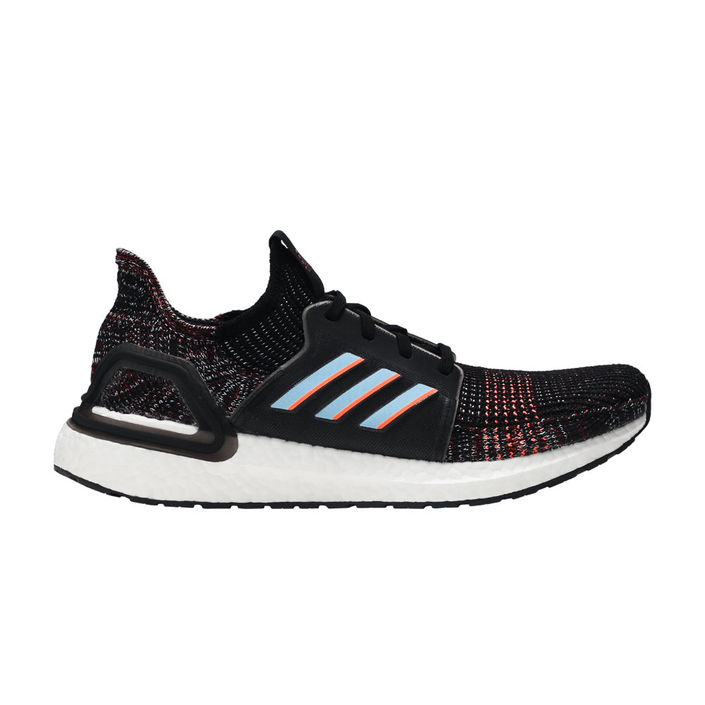 Кроссовки adidas UltraBoost 2019 'Black Glow Blue'