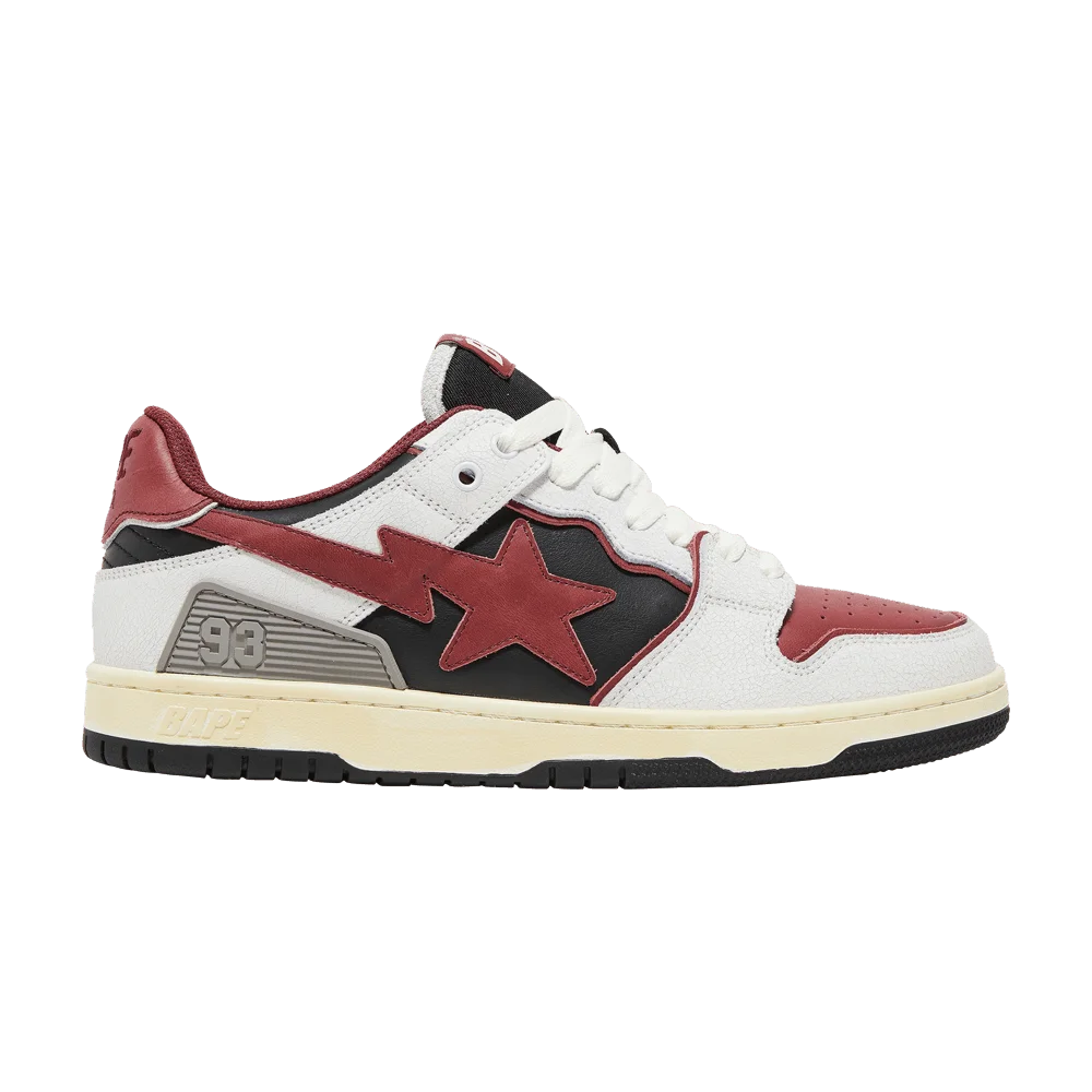 Krossovki-BAPE-Sk8-Sta-4-Red