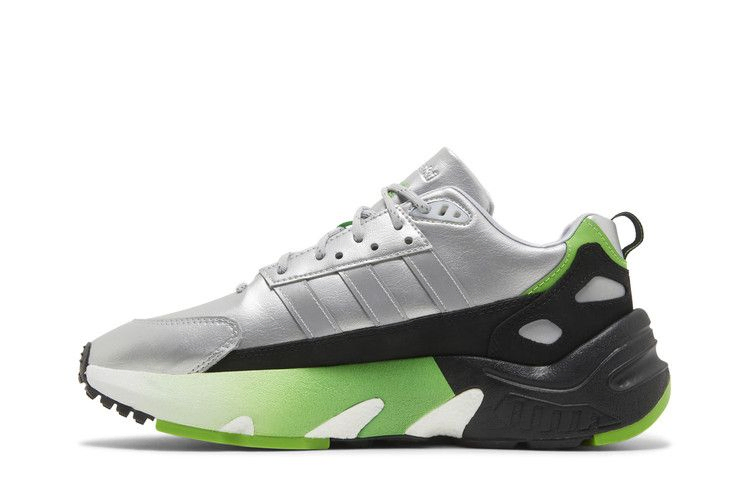 Кроссовки Kawasaki Ninja x adidas ZX 22 Boost 'Silver Metallic'