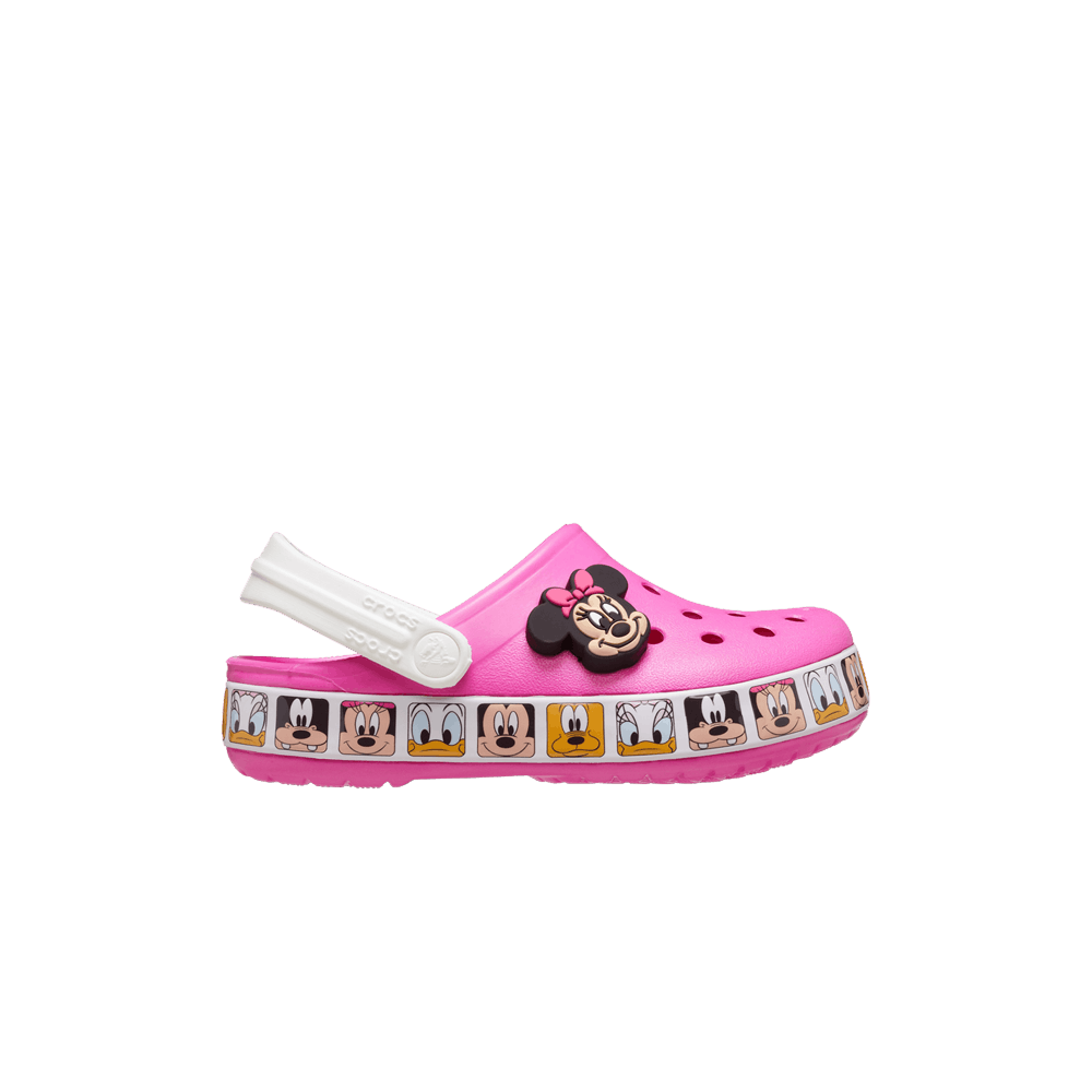 Кроссовки Crocs Disney x Classic Clog Toddler 'Fun Lab - Minnie Mouse Band'