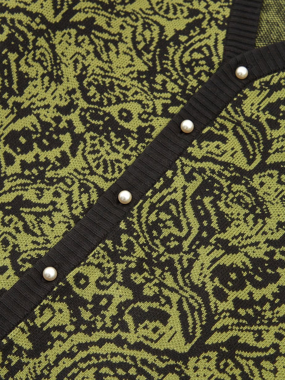 Кардиган Awake Paisley Pearl Button Cardigan Black