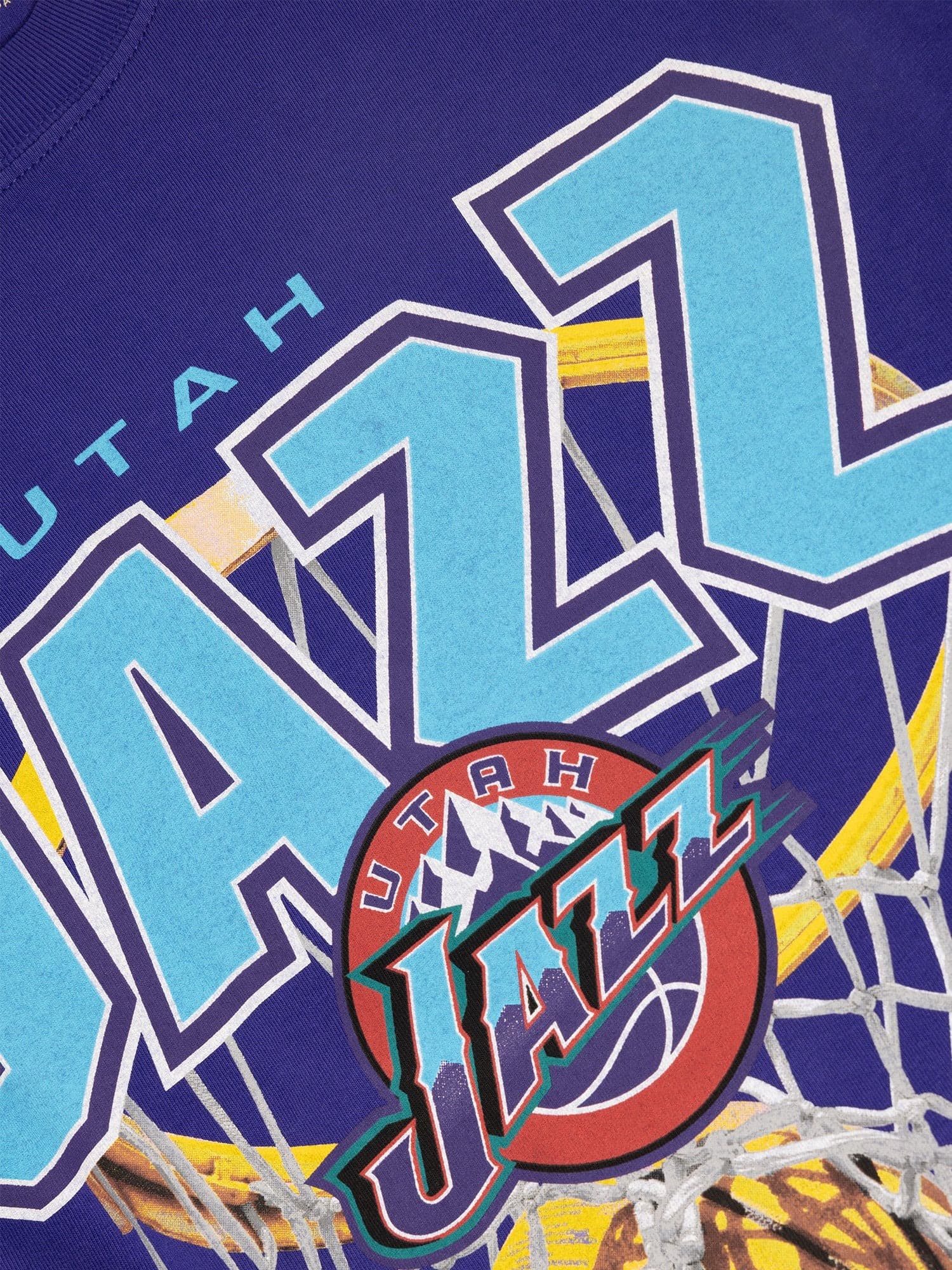 Футболка Mitchell & Ness Utah Jazz Nothin’ But Net Vintage T-Shirt
