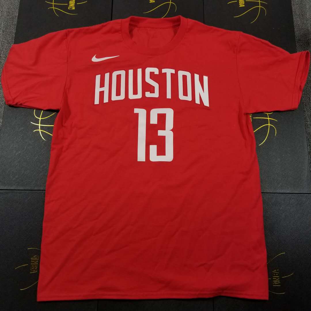 Футболка 2018-19 Houston Rocket Harden 13 Icon Red Tee
