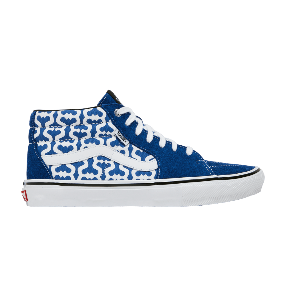 Кроссовки Vans Supreme x Grosso Mid 'Monogram S - Royal'