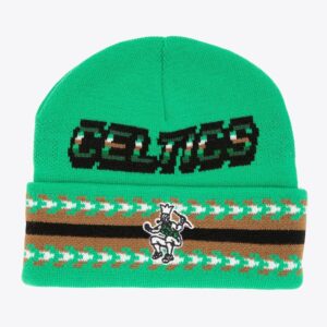 Mitchell-Ness-Kelly-Green-Boston-Celtics-Hardwood-Classics-Game-On-Cuffed-Knit-Hat-300x300