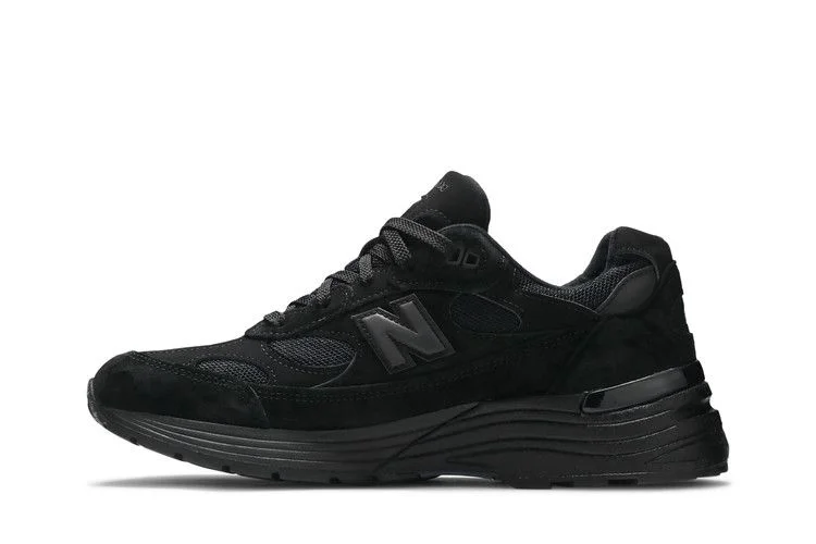 Кроссовки New Balance 992 Made in USA 'Triple Black' 2021