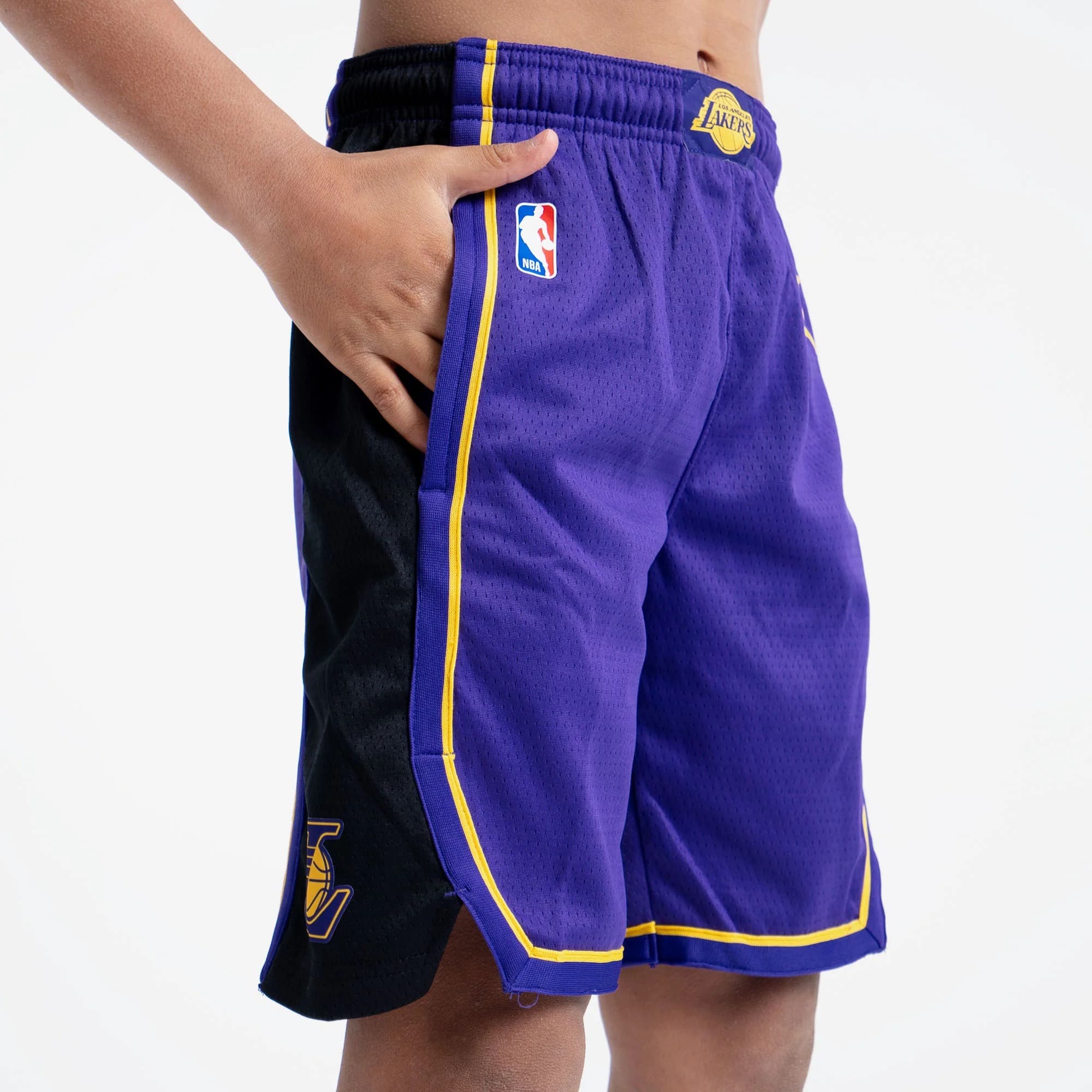 Спортивные шорты Nike Los Angeles Lakers 2024 Statement Edition Swingman Youth NBA Shorts