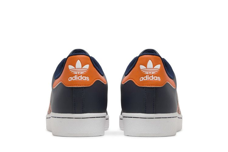 Кроссовки adidas Superstar 'Night Indigo Orange'