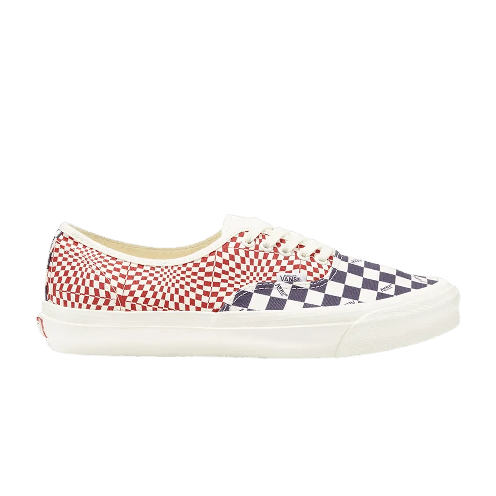 Krossovki-Vans-OG-Authentic-LX-Logo-Check-Indigo-Red