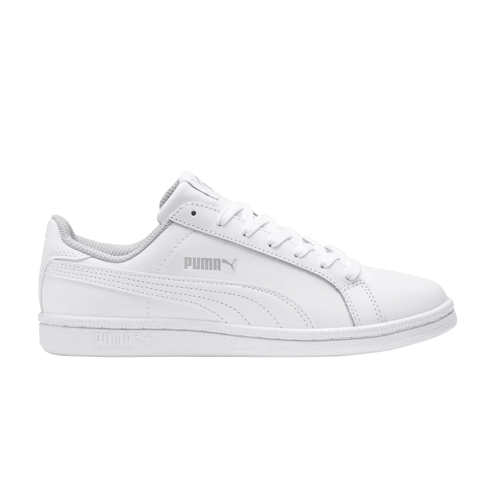 Krossovki-Puma-Smash-Fun-Leather-Jr-Triple-White