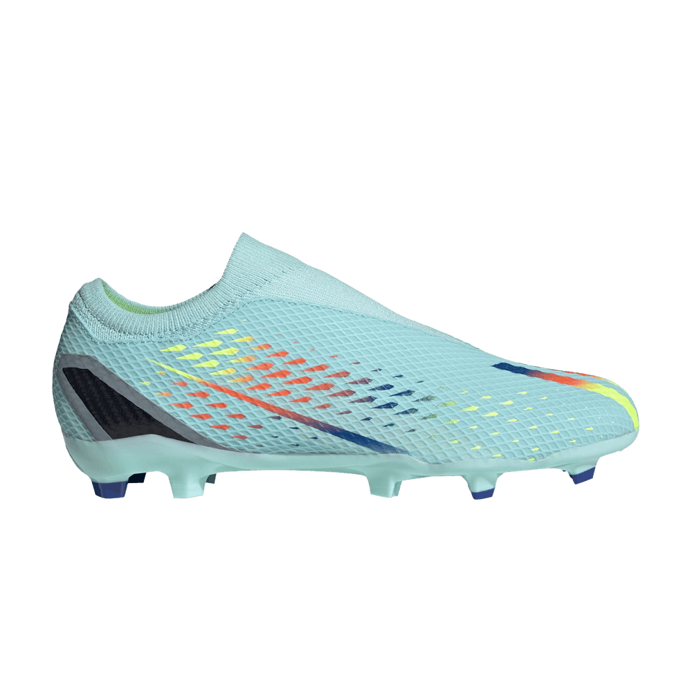 Кроссовки Adidas X Speedportal.3 Laceless FG 'Al Rihla Pack - Clear Aqua'