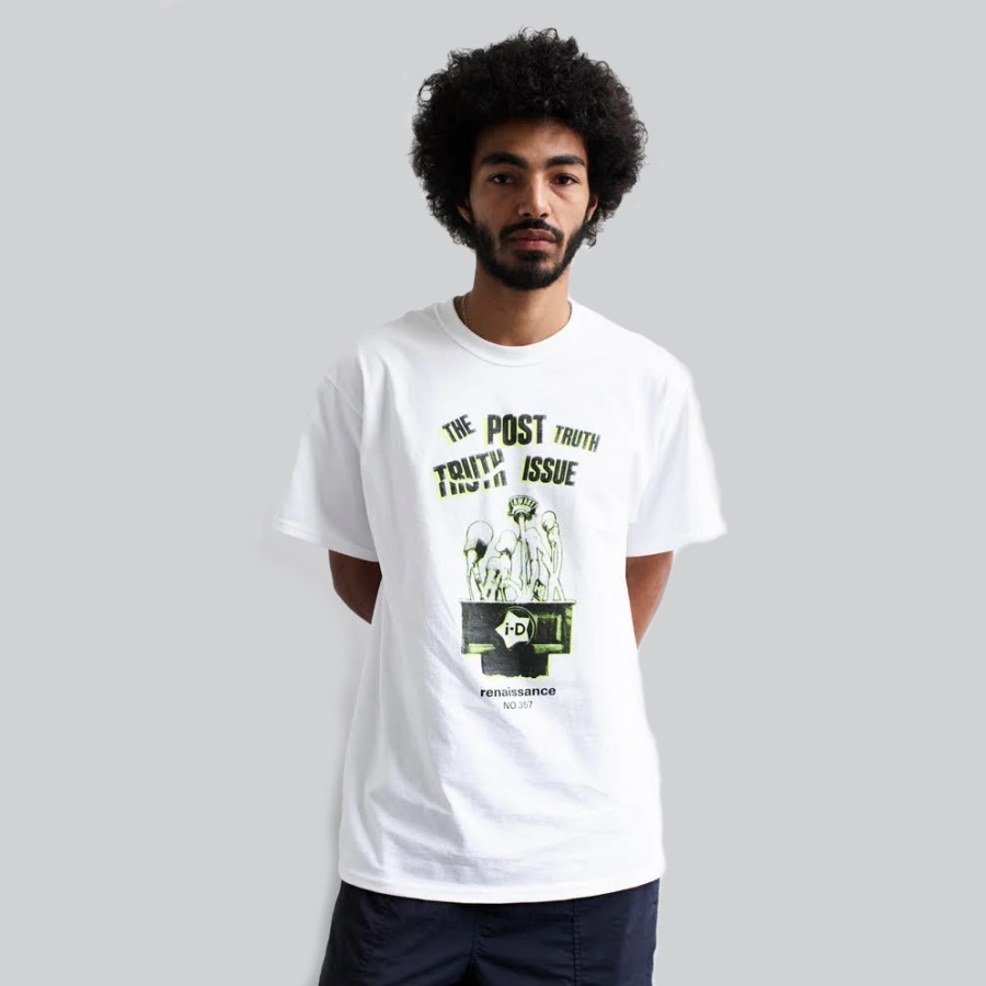 Футболка Awake i-D Magazine Tee White