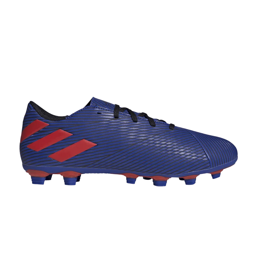 Krossovki-Adidas-Nemeziz-Messi-19.4-FxG-Royal-Blue-Active-Red