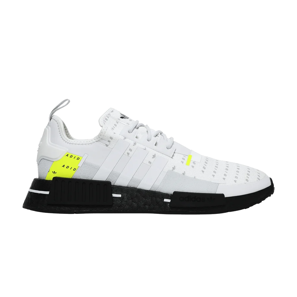 Krossovki-Adidas-NMD_R1-All-Over-Logo-White-Team-Solar-Yellow