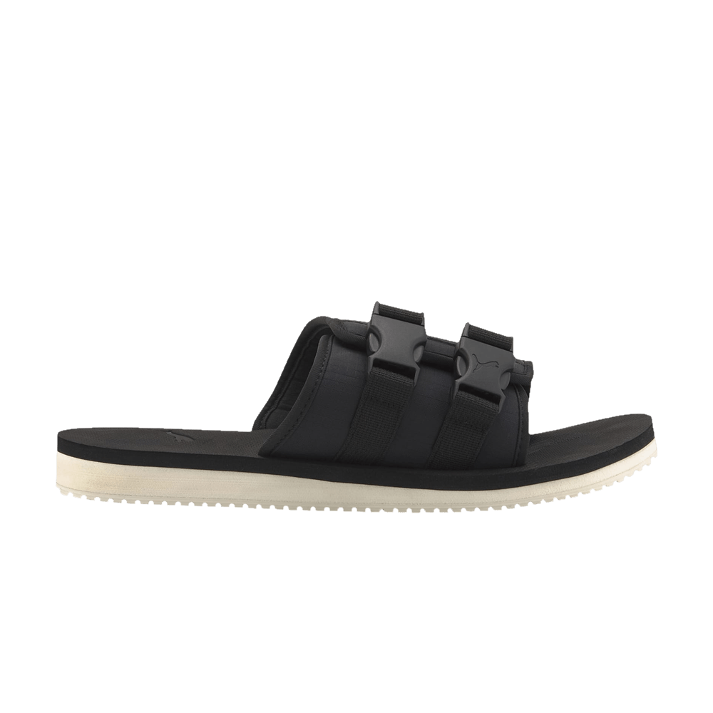 Puma Wilo Lux Sandal Nylon 'Black Whisper White'